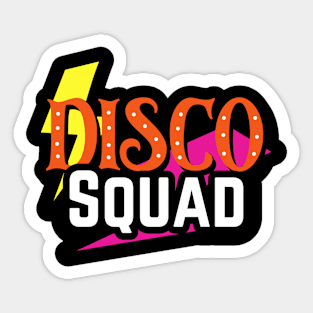 Disco Squad Sticker